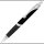 ONLINE® Kugelschreiber Sporty schwarz, Schreibfarbe: schwarz, 1 St.