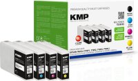 KMP E220VXX schwarz, cyan, magenta, gelb Druckerpatronen...