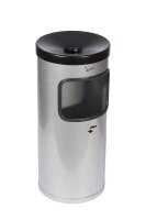 TKG Rondo Kombi Wandaschenbecher silber, 1 St.