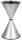 TKG Diabolo Standaschenbecher hellsilber, 1 St.