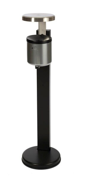 TKG Rondo senior Standaschenbecher silber abschließbar, 1 St.