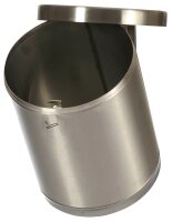 TKG Rondo Maxi Wandaschenbecher Edelstahl, 1 St.