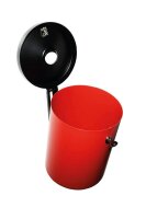 TKG Rondo Maxi Wandaschenbecher rot abschließbar, 1...