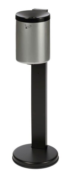 TKG Rondo Maxi Standaschenbecher silber, 1 St.
