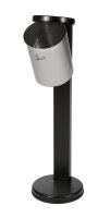 TKG Rondo Maxi Standaschenbecher silber, 1 St.