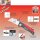 CONNEX Cuttermesser Profi rot, 1 St.
