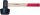 CONNEX Fliesenlegerhammer 2.400 g Kopf: Gummi