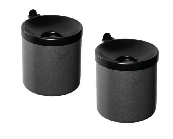 TKG Rondo junior Wandaschenbecher graphit, 2 St.