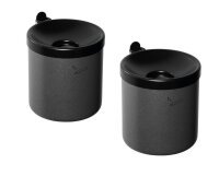 TKG Rondo junior Wandaschenbecher graphit, 2 St.