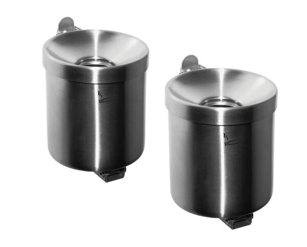 TKG Rondo junior Wandaschenbecher Edelstahl, 2 St.