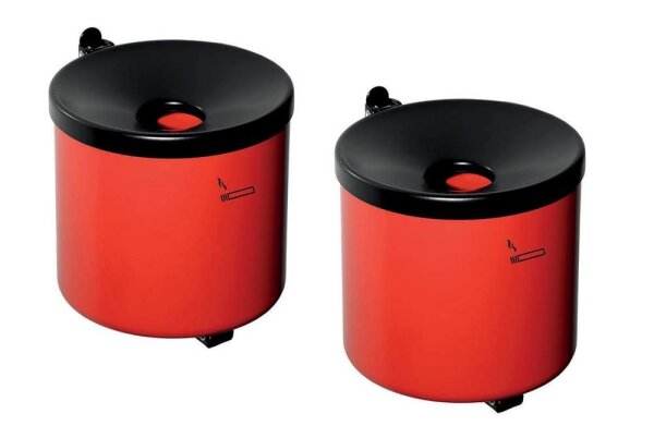 TKG Rondo senior Wandaschenbecher rot, 2 St.