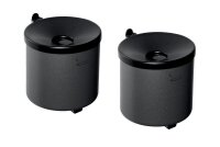 TKG Rondo senior Wandaschenbecher graphit, 2 St.
