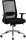 Bürostuhl, 10010 Stoff schwarz, Gestell silber