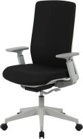 Bürostuhl, 10006 Stoff schwarz, Gestell silber