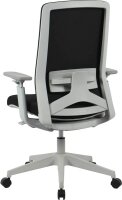 Bürostuhl, 10006 Stoff schwarz, Gestell silber