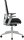 Bürostuhl, 10006 Stoff schwarz, Gestell silber