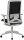 Bürostuhl, 10006 Stoff schwarz, Gestell silber