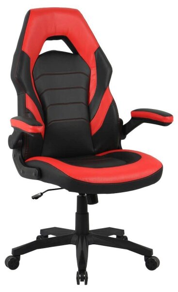 Gaming Stuhl, 10016 Kunstleder schwarz