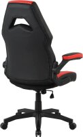 Gaming Stuhl, 10016 Kunstleder schwarz