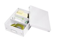 LEITZ Click & Store Aufbewahrungsbox 900 Blatt weiß 22,0 x 28,5 x 10,0 cm, 1 St.