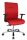 Topstar XXL Bürostuhl Big Star 10, BT190T W51 Stoff rot, Gestell alu