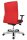 Topstar XXL Bürostuhl Big Star 10, BT190T W51 Stoff rot, Gestell alu