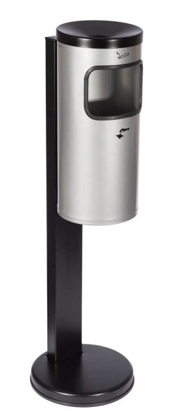 TKG Rondo Kombi Standaschenbecher silber, 1 St.