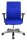 Topstar XXL Bürostuhl Big Star 10, BT190T W56 Stoff blau, Gestell alu