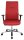 Topstar XXL Bürostuhl Big Star 20, BT290T W51 Stoff rot, Gestell alu