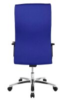 Topstar XXL Bürostuhl Big Star 20, BT290T W56 Stoff blau, Gestell alu