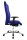 Topstar XXL Bürostuhl Big Star 20, BT290T W56 Stoff blau, Gestell alu