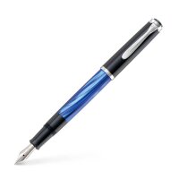 Pelikan Classic M 205 Kolbenfüller blau-marmoriert B...