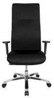 Topstar XXL Bürostuhl Big Star 30, BT390T W50 Stoff schwarz, Gestell alu