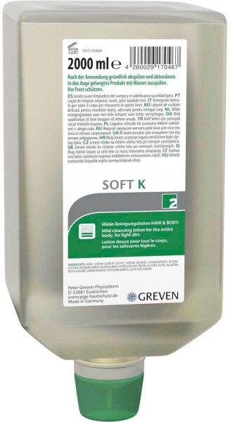 GREVEN® SOFT K Waschgel 2,0 l