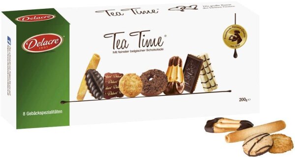 Delacre Tea Time Kekse 200,0 g, 1 St.