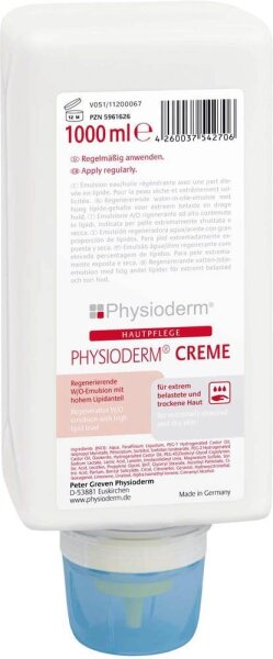 Physioderm® Hautschutzcreme 1,0 l