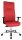 Topstar XXL Bürostuhl Big Star 30, BT390T W51 Stoff rot, Gestell alu