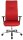 Topstar XXL Bürostuhl Big Star 30, BT390T W51 Stoff rot, Gestell alu