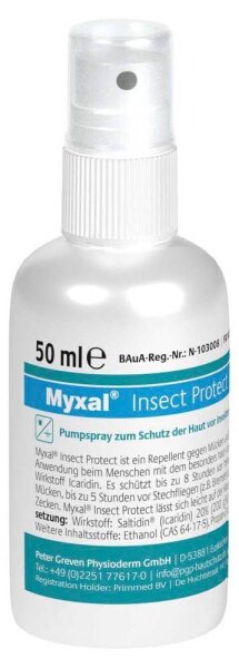 Myxal® INSECT PROTECT Insektenspray 50 ml, 1 St.