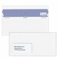MAILmedia Briefumschläge Revelope® Professional DIN lang+ mit Fenster offset weiß selbstklebend 500 St.