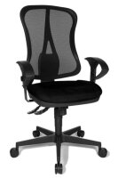 Topstar Bürostuhl Head Point SY, HE200 G20 Stoff schwarz, Gestell schwarz