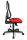Topstar Bürostuhl Head Point SY, HE200 G21 Stoff rot, Gestell schwarz