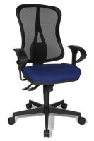 Topstar Bürostuhl Head Point SY, HE200 G26 Stoff blau, Gestell schwarz