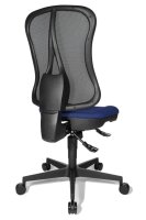 Topstar Bürostuhl Head Point SY, HE200 G26 Stoff blau, Gestell schwarz