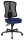 Topstar Bürostuhl Head Point SY, HE200 G26 Stoff blau, Gestell schwarz