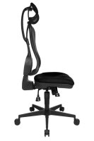 Topstar Bürostuhl Head Point SY, HE200 G20X Stoff schwarz, Gestell schwarz