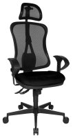 Topstar Bürostuhl Head Point SY, HE200 G20X Stoff schwarz, Gestell schwarz