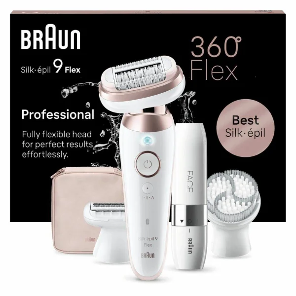 BRAUN Epilierer Silk-épil 9 Flex 9-360 3D, 1 St.
