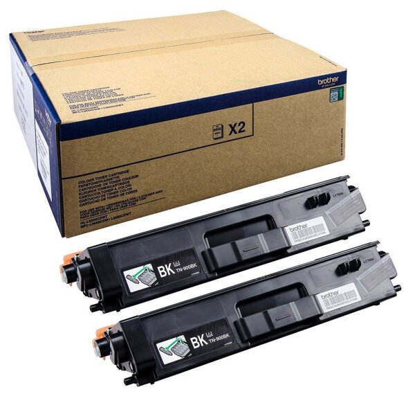 brother TN-900BK  schwarz Toner, 2er-Set