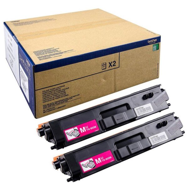 brother TN-900MTWIN  magenta Toner, 2er-Set